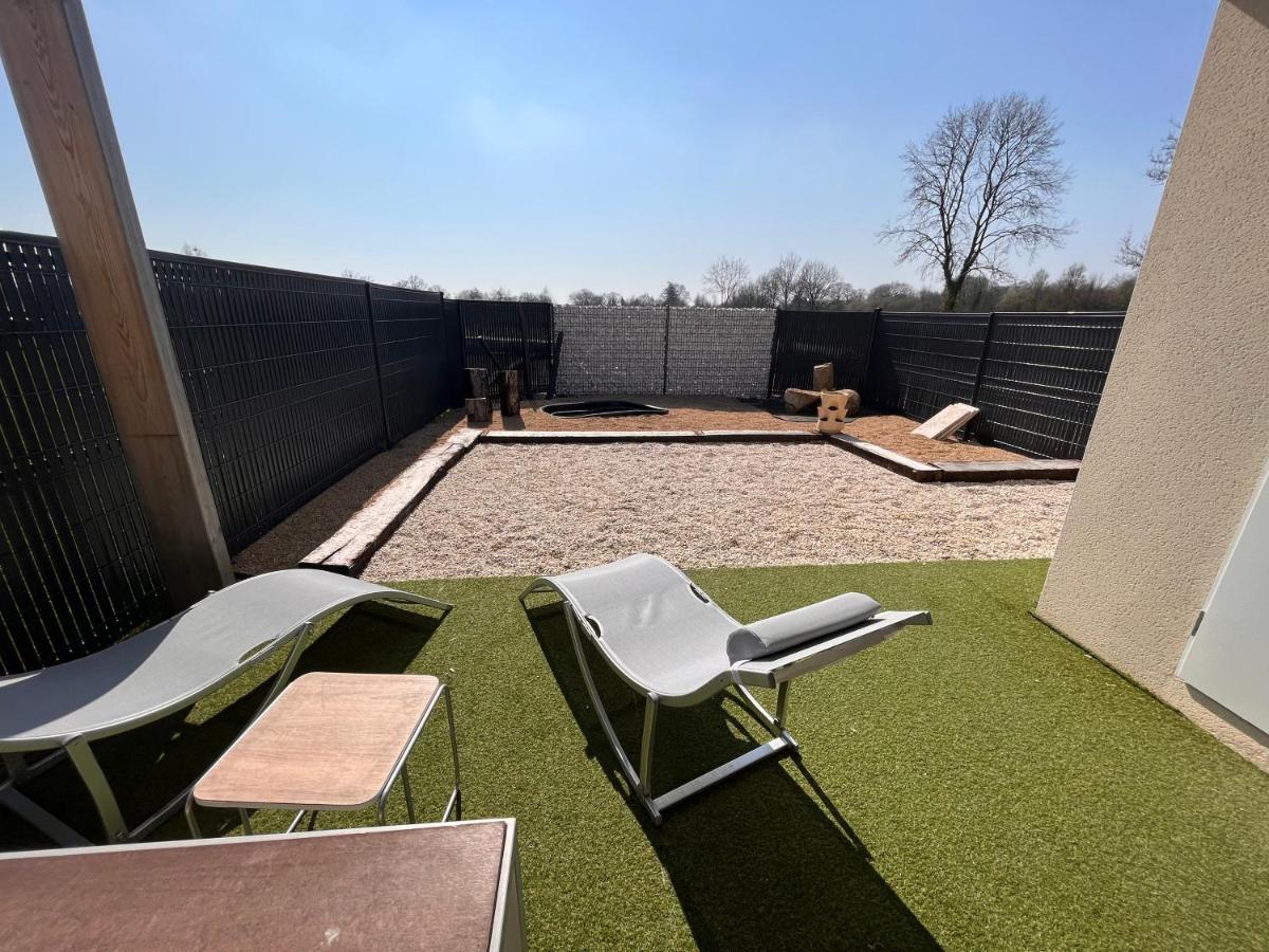 Gite 5 Pers Avec 2H Espace Bien-Etre Privatise Inclus Dans Le Prix De La Nuit 80M2 De Detente Equilly Exterior photo